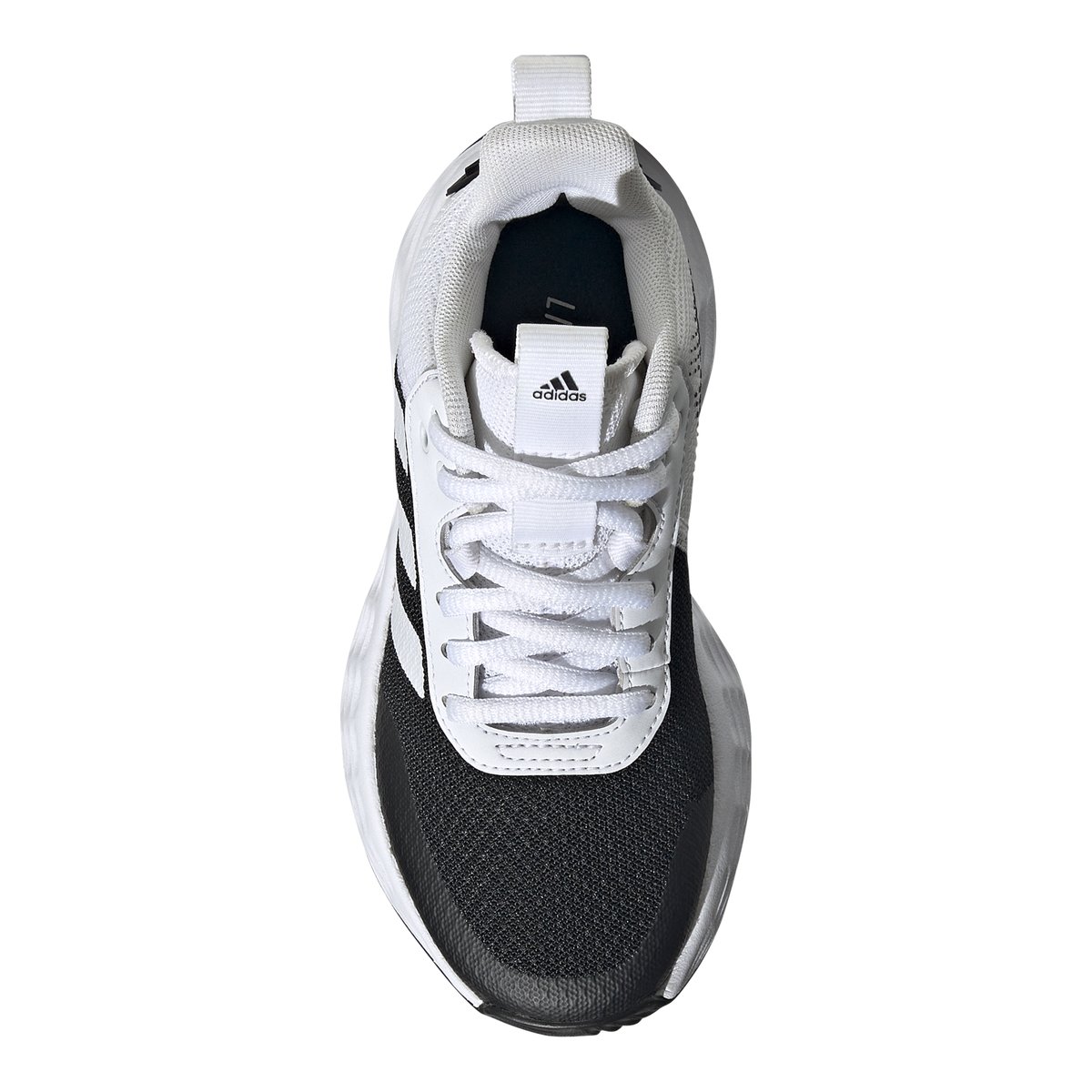 ADIDAS-Ownthegam-jb-Basket de basketball - Talon plat - Noir/Blanc