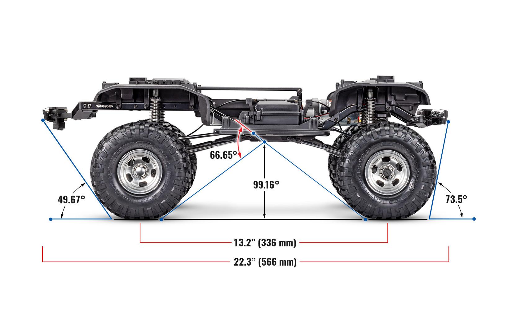 Scale Crawler TRX-4 Ford F-150 HighTrail Schwarz ARTR 1:10<br>Rockcrawler mit 1979 Ford F-150 Pickup Karosserie