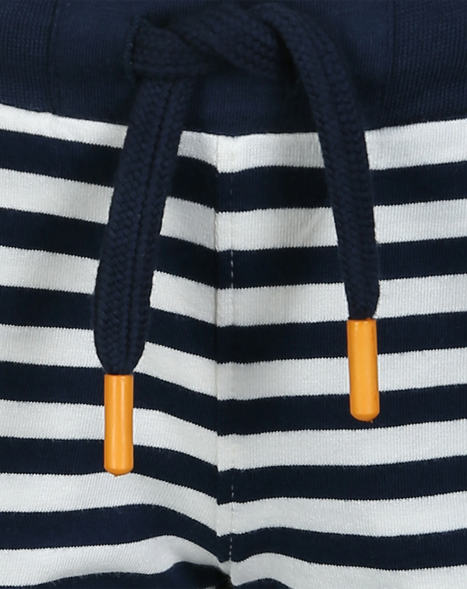 Shorts SUMMER STRIPES in weiß/dunkelblau