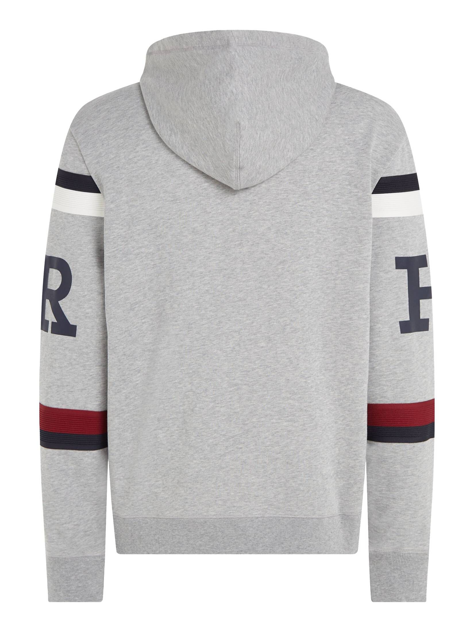 Tommy Hilfiger| Herren Hoodie GLOBAL STRIPE MONOTYPE