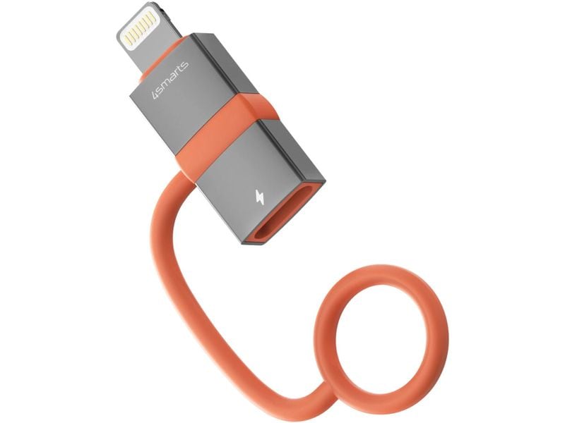 4smarts Adapter USB-C auf Lightning 2er Set USB-C auf Lightning Adapter mit 27 W PowerDelivery 2er Set