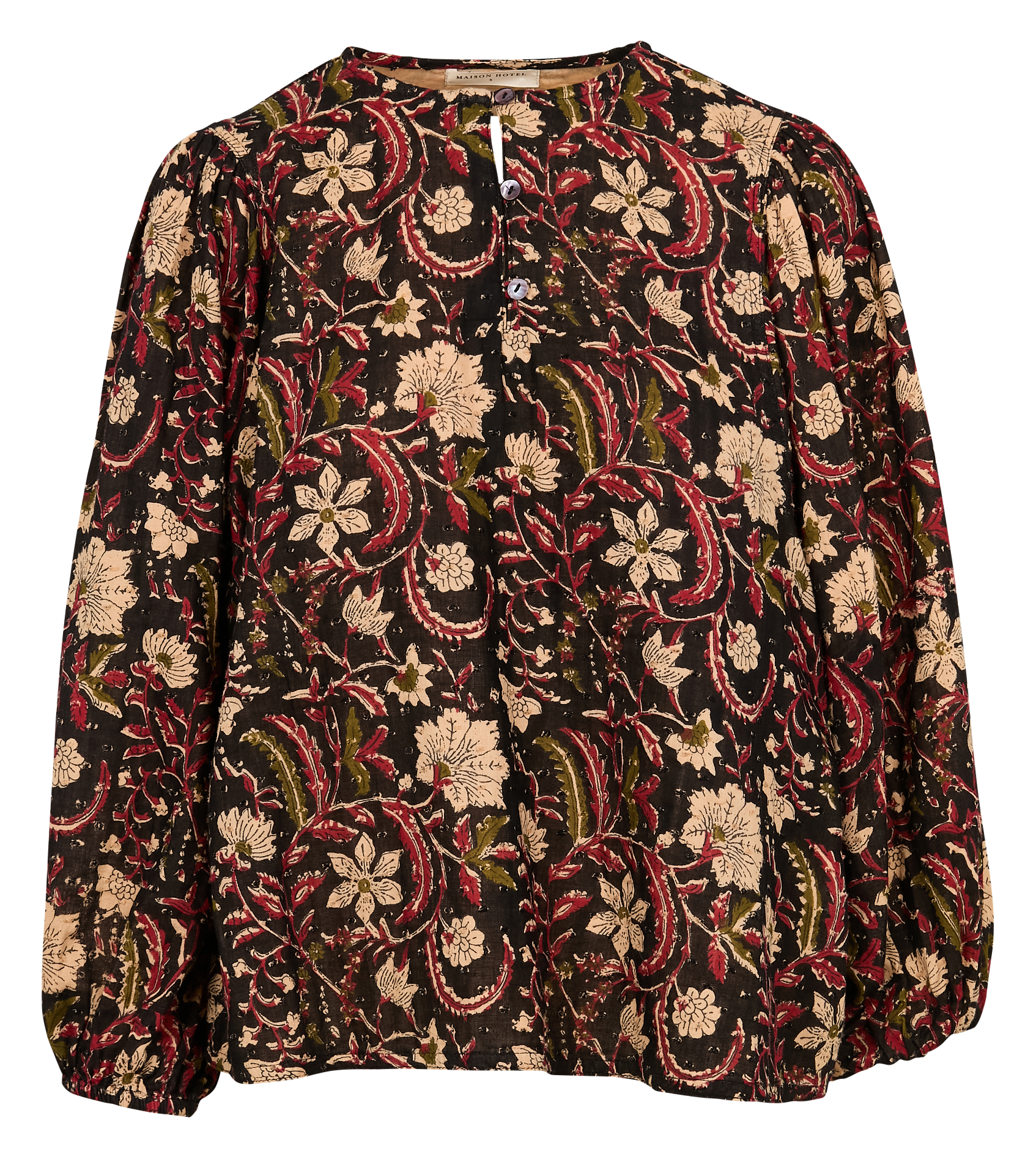 BOTANIC CORINA - Blouse ample imprimée floral | Multicolore