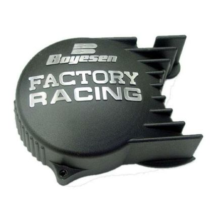 Couvercle de carter d'allumage Boyesen Factory Racing noir