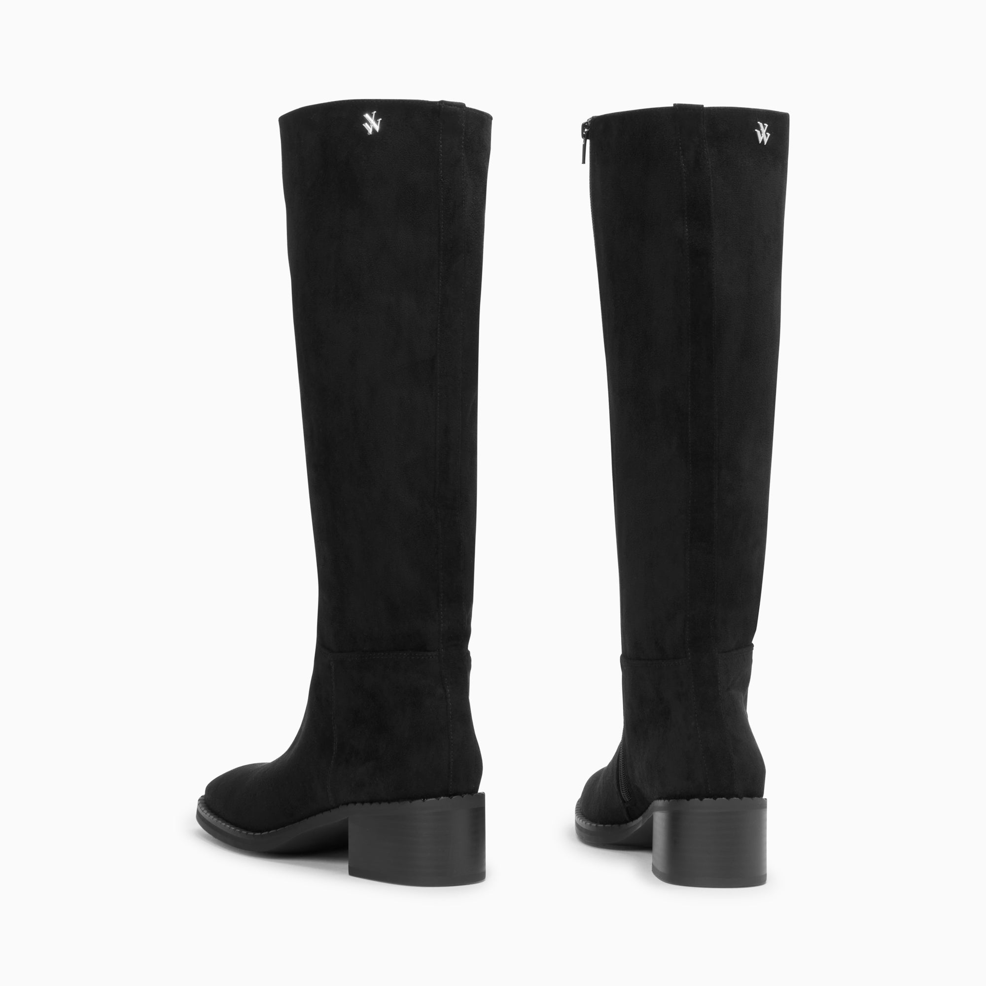 Bottes, Cuissardes-Bottes Irina noires en suédine