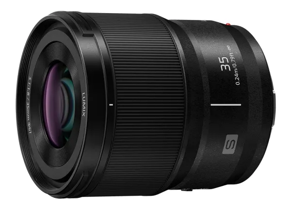 Panasonic LUMIX S 35mm F1.8, Bred linse, 11/9, L-fatning, autofokus