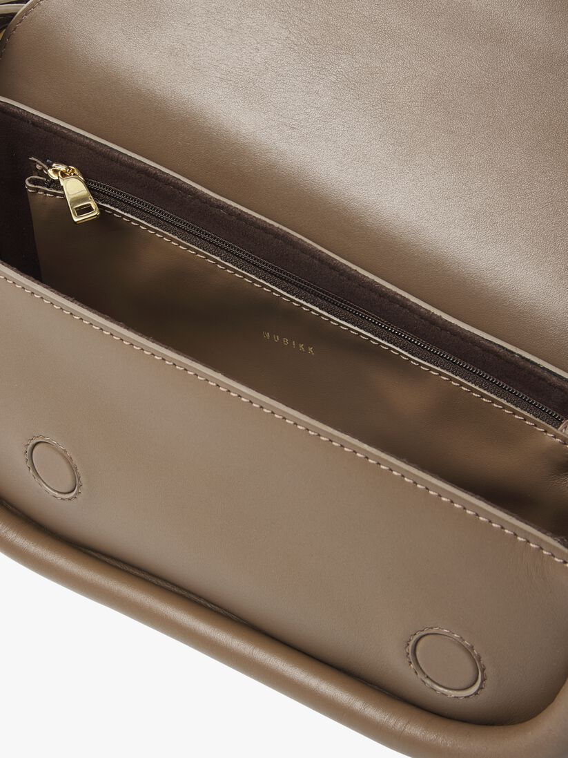 taupe nubikk handtas bobby bag ii