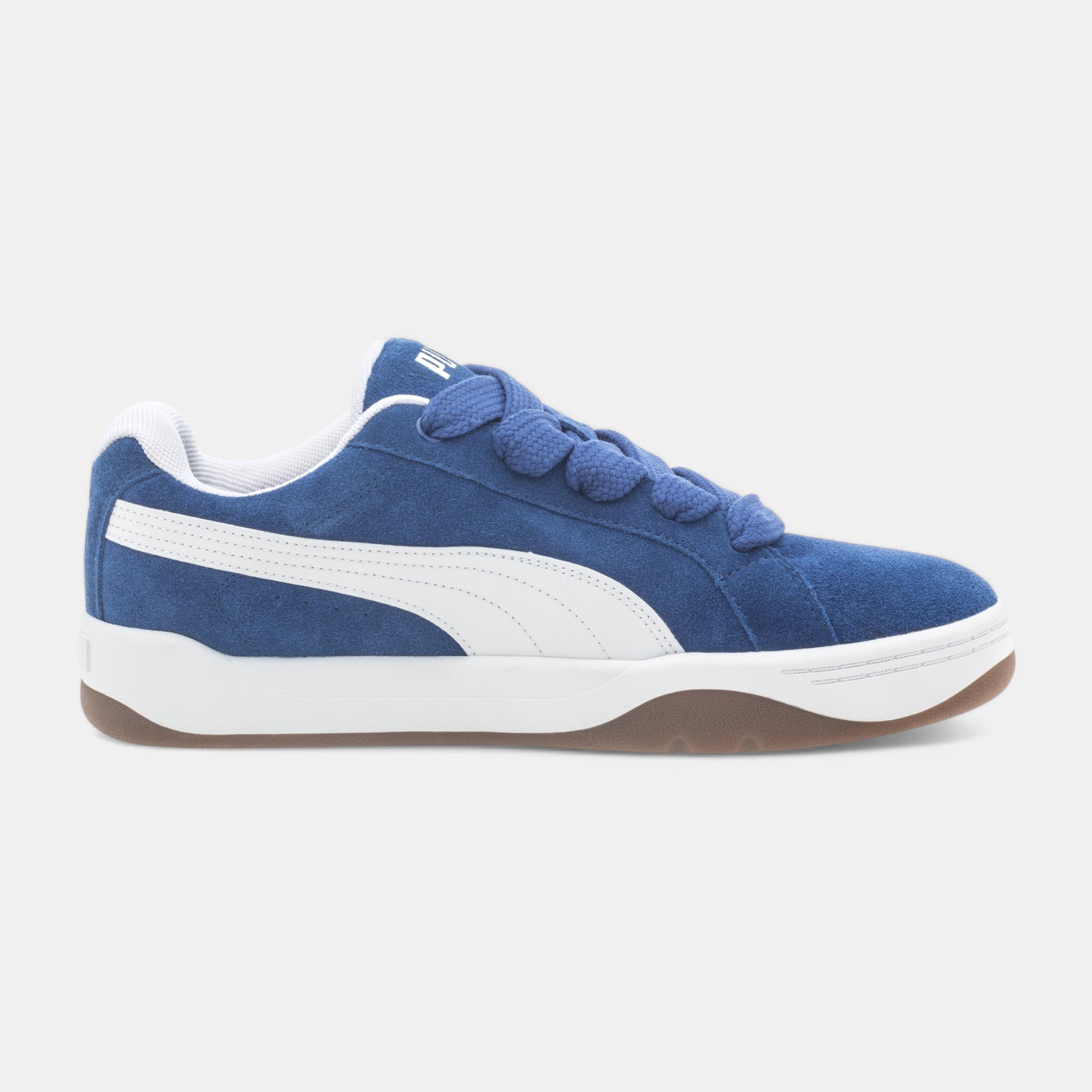 Sneakers Homme en cuir bleu