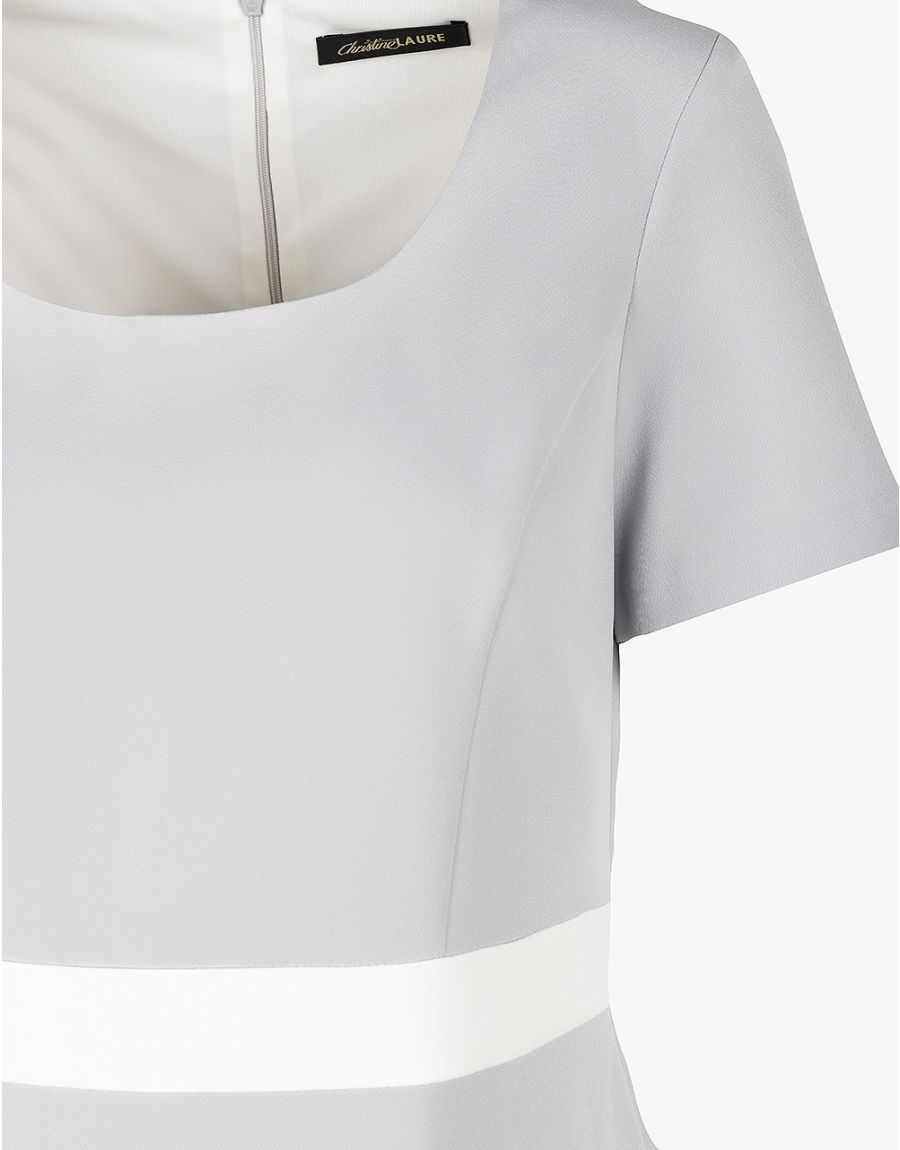 Robe habillée grise