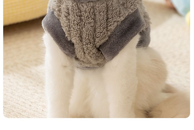 2 nachten - Bear Chenille Pet Top