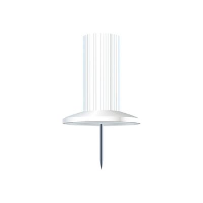 Exacompta - 25 Épingles papic - 10 mm -blanc