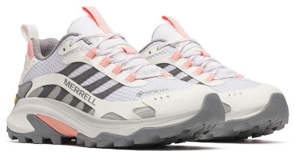 Chaussures de Randonnée Merrell Moab Speed 2 Gore-Tex Rose/Blanc Femme