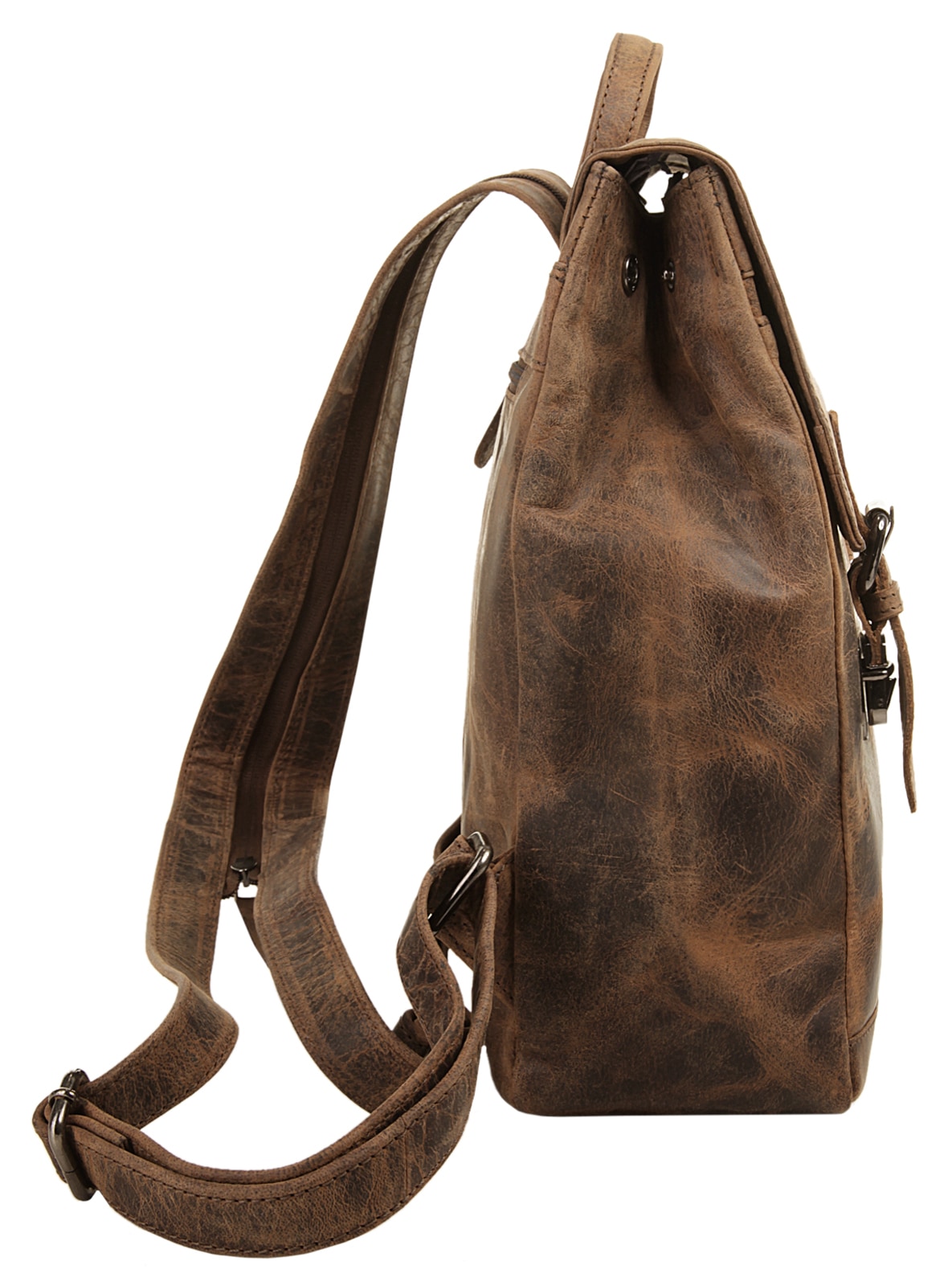 Bagan Cityrucksack echt Leder