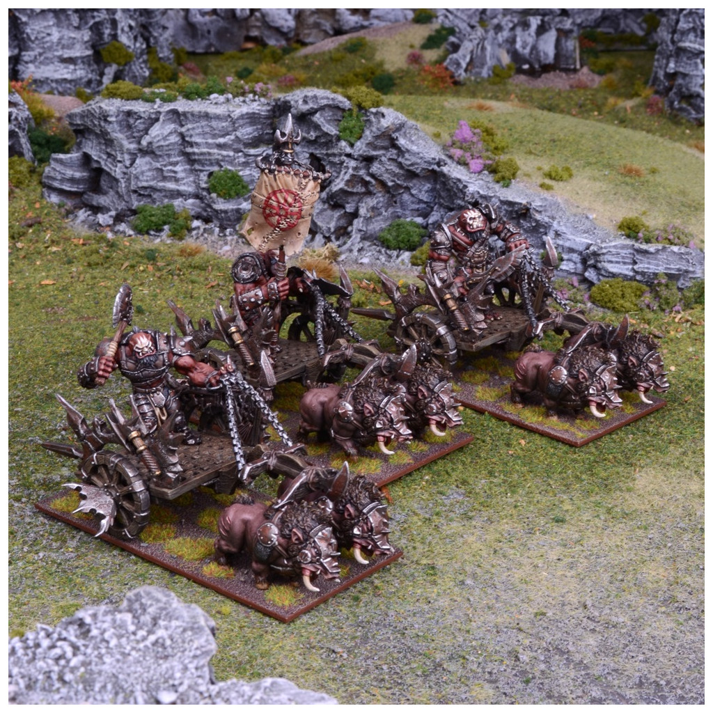 Kings of War - Chars de guerre Ogres