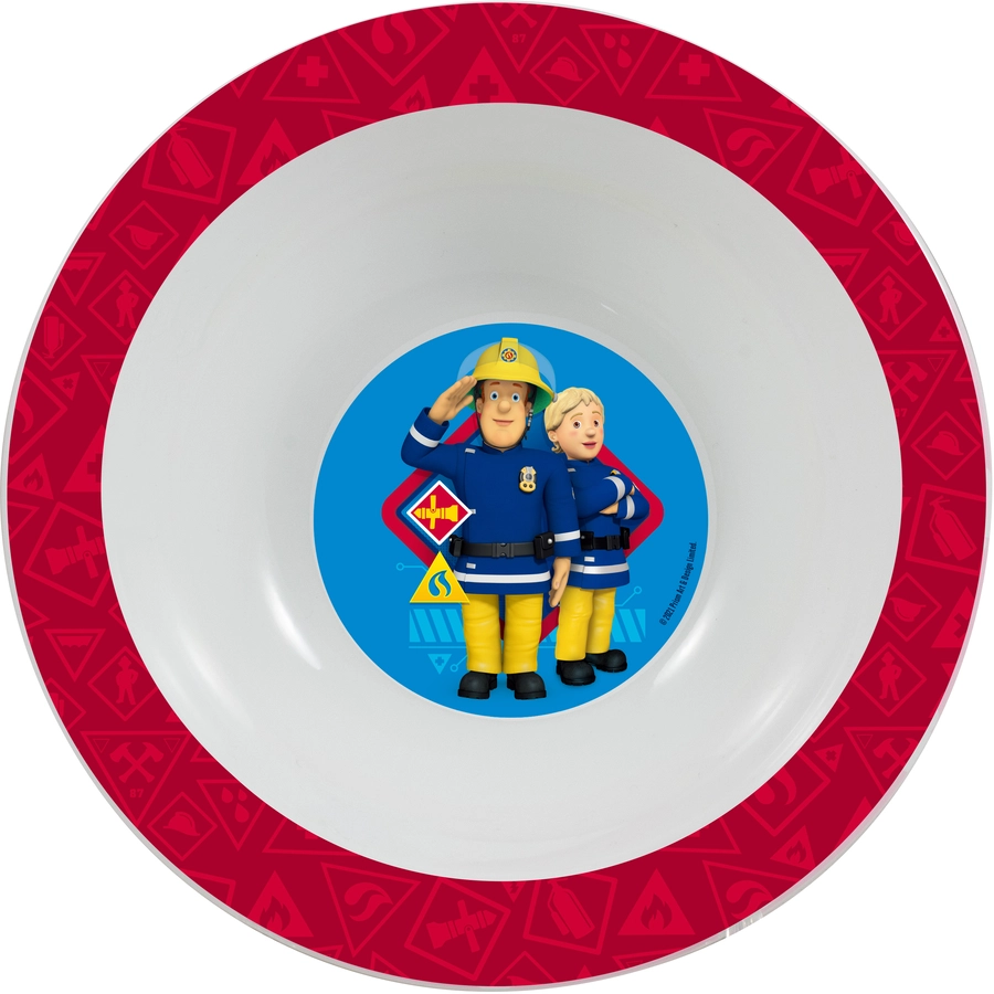 p:os Frühstücksset Feuerwehrmann Sam, 3tlg