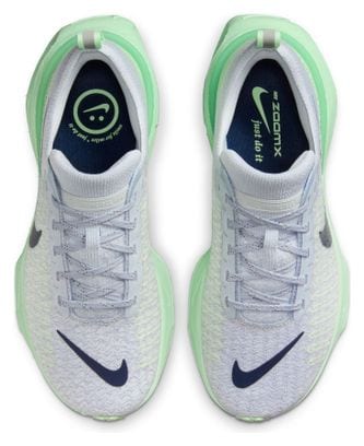 Chaussures Running Nike Invincible 3 Gris/Vert Femme