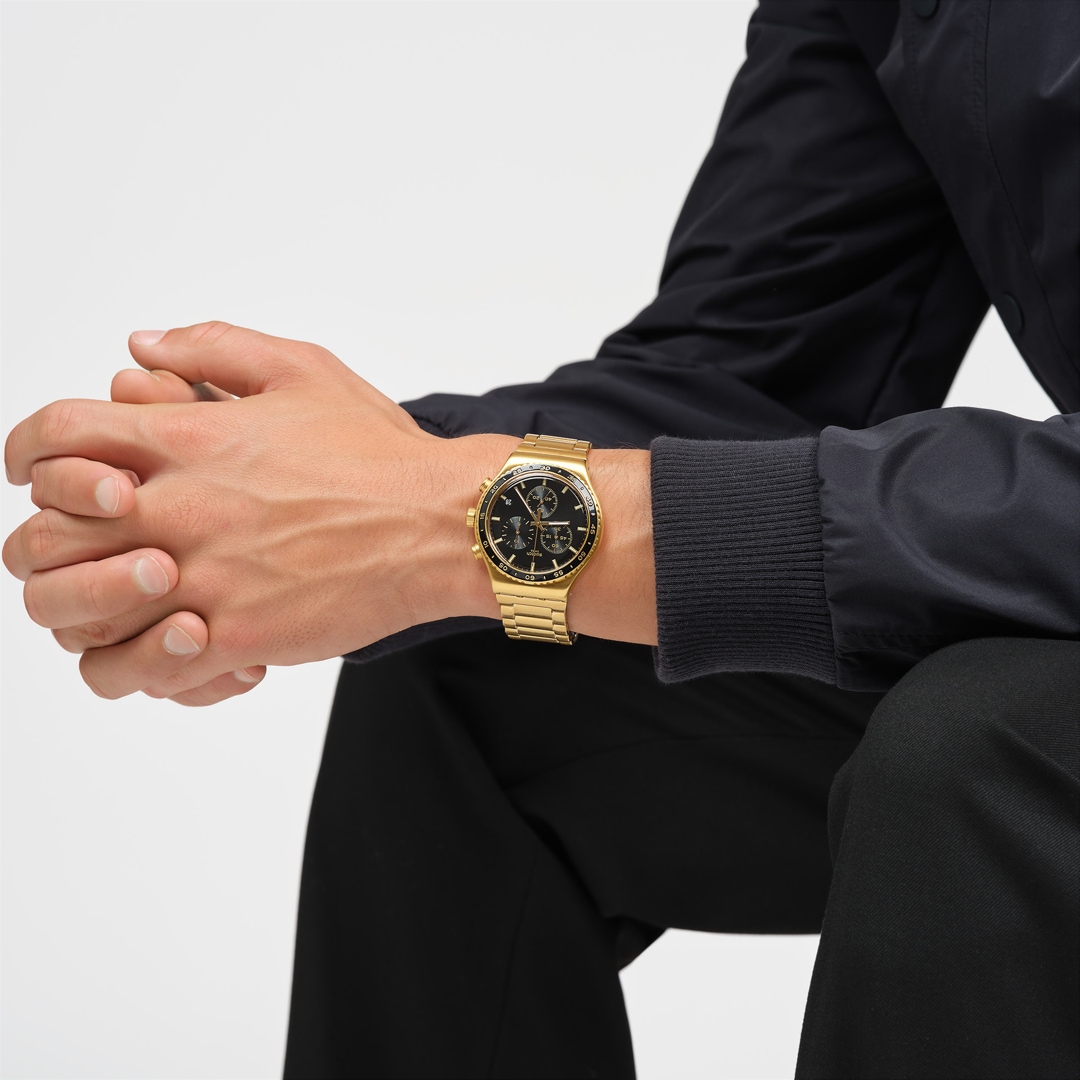 Swatch Irony Chrono In The Black
