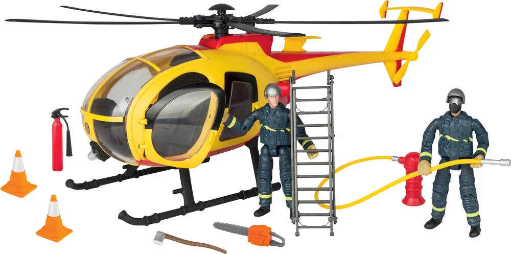 COFFRET HELICOPTERE POMPIERS