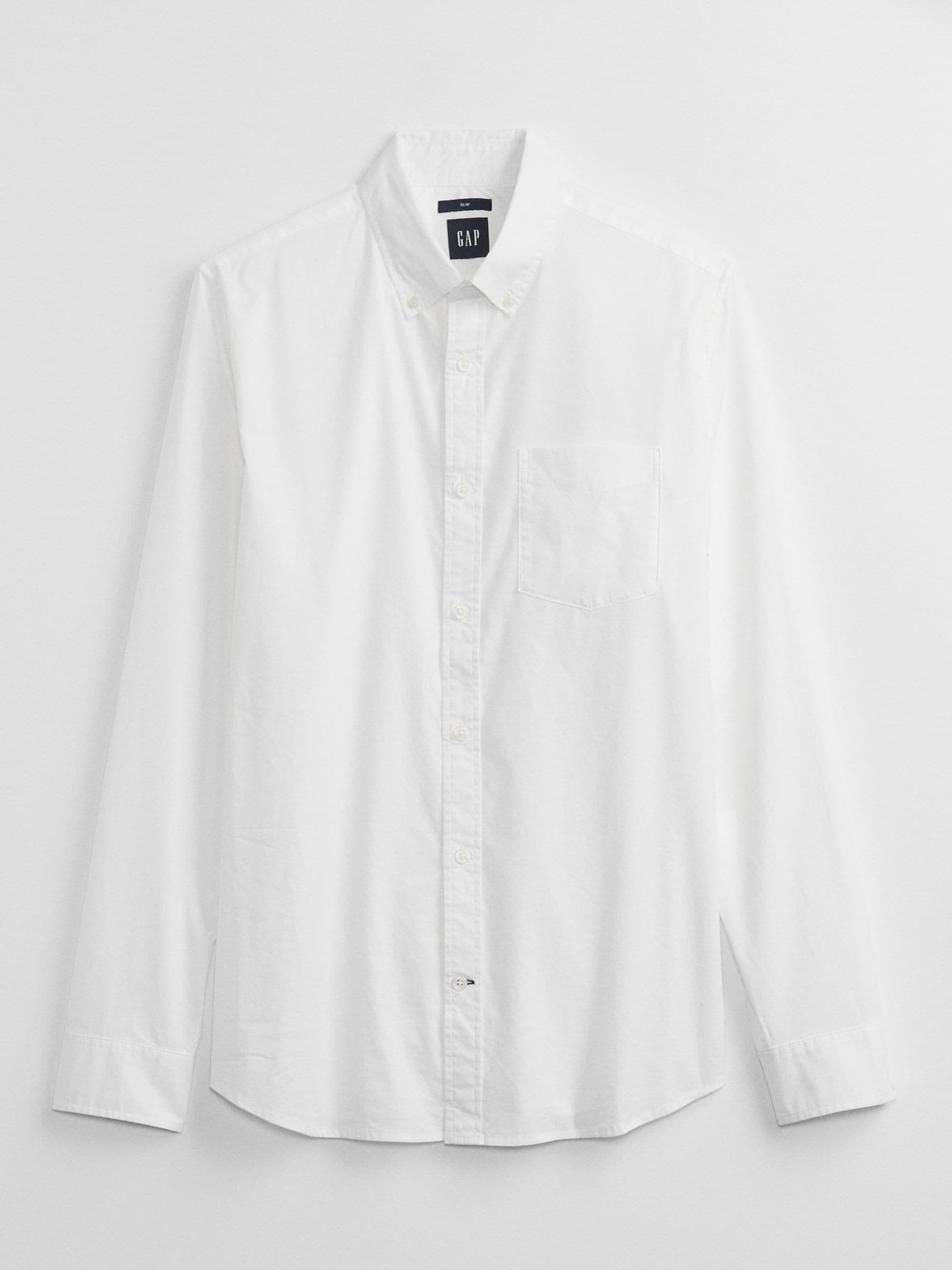 Wit - Gap - Slim-fit stretchoverhemd