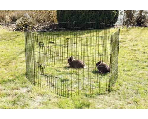 KERBL puppy- en knaagdierenverblijf, 8 omheiningspanelen, elk 57x78 cm