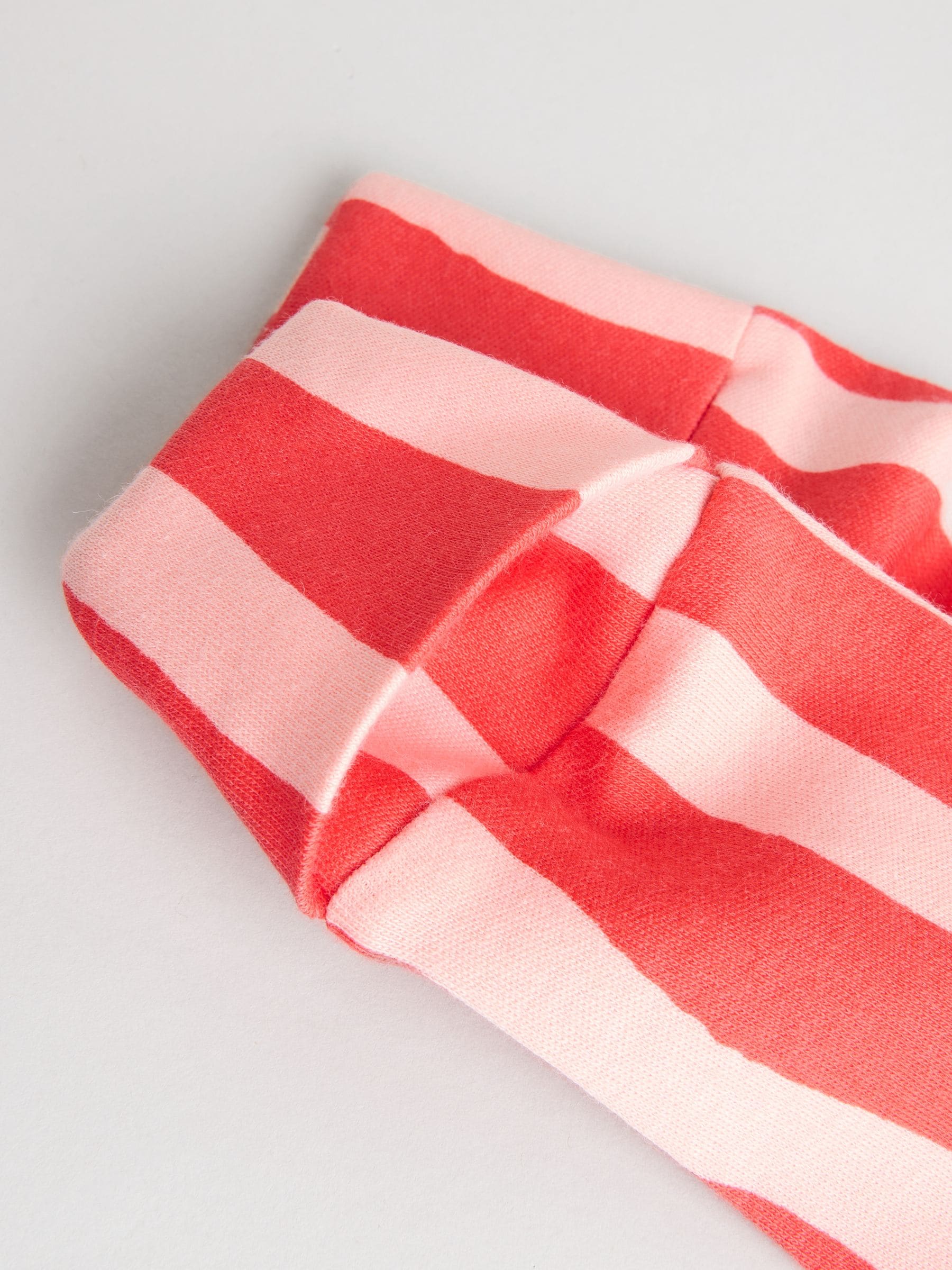 Rode kers - Verpakking van 4 Baby pyjama's met tweewegrits en Print (0mnd -3jr)