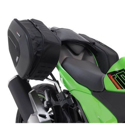 Sacoches cavalières SW-MOTECH PRO BLAZE H AVEC SUPPORT (2 x 20 litres) - Noir