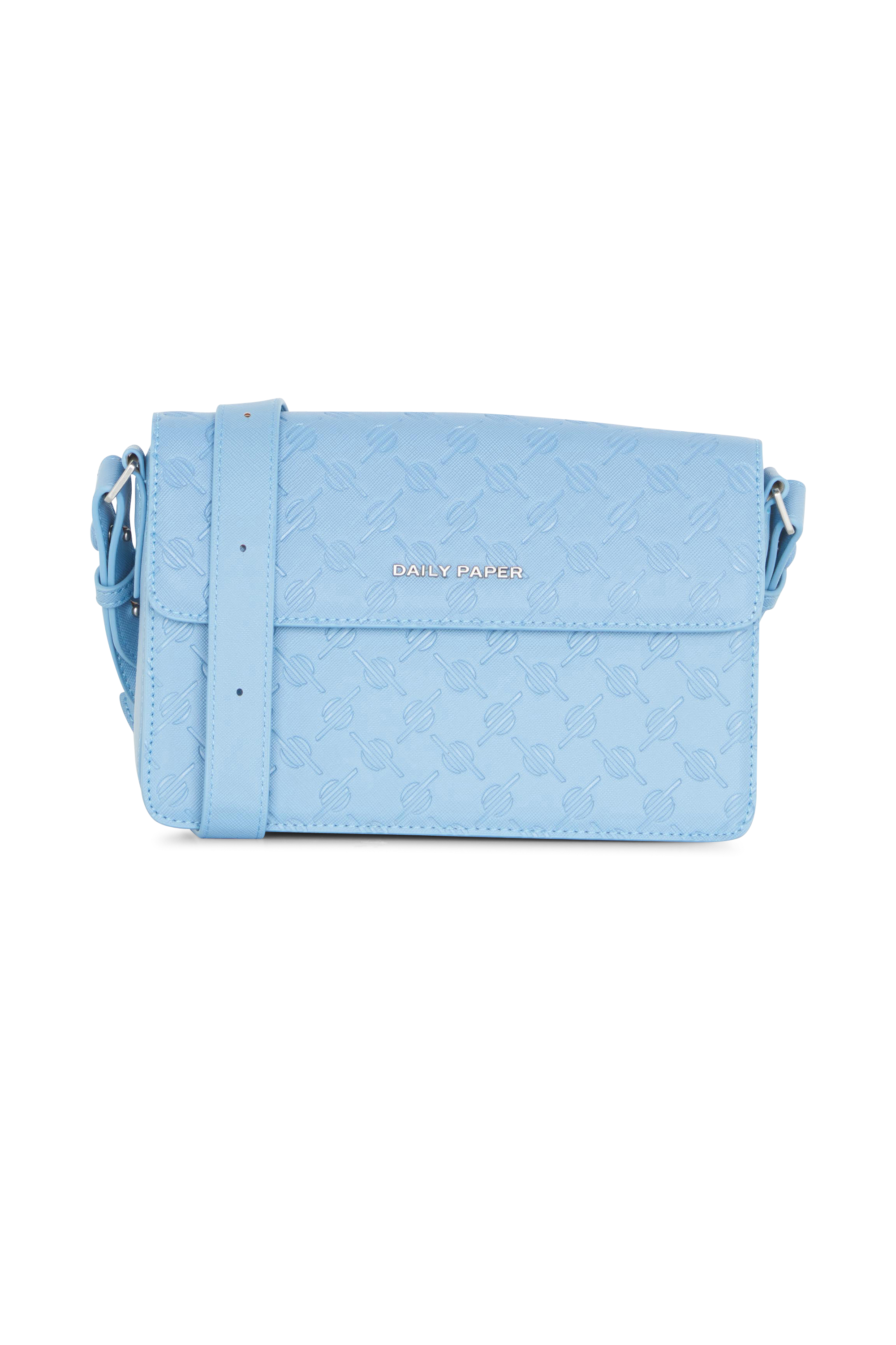 Daily Paper Sac bandoulière meru monogram bag Bleu