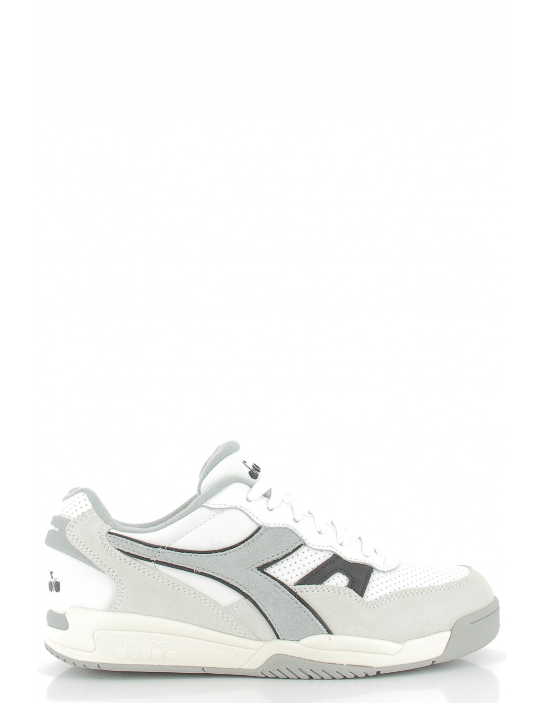 diadora Sneakers homme winner sl white cuir gris/blanc