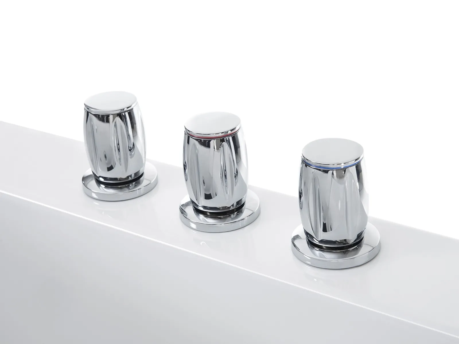 Hoek bubbelbad met LED VARADERO linkszijdig 183 x 90 cm Wit