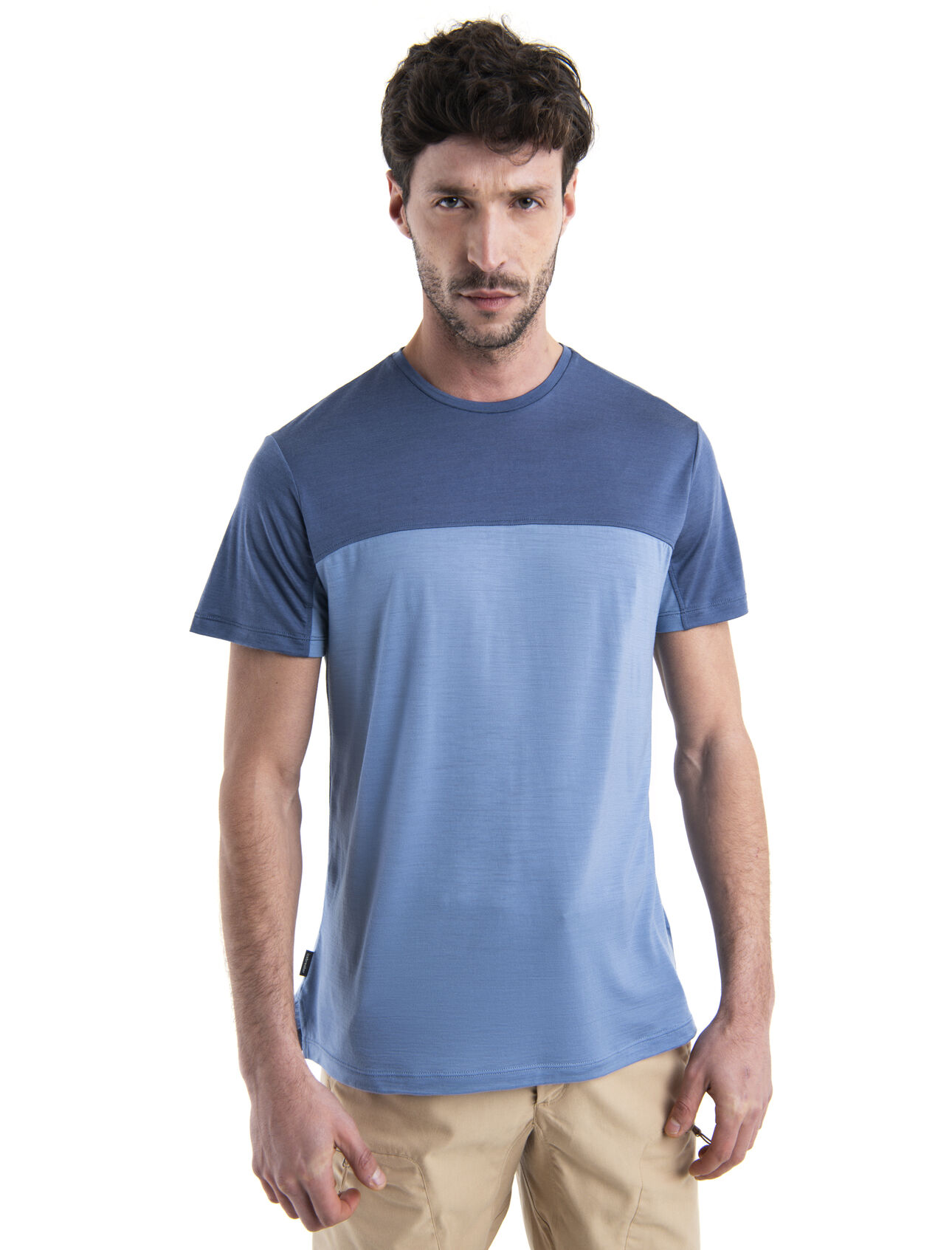 Icebreaker 125 Cool-Lite Merino Blend Sphere 3 SS Tee Kyanite/Dawn