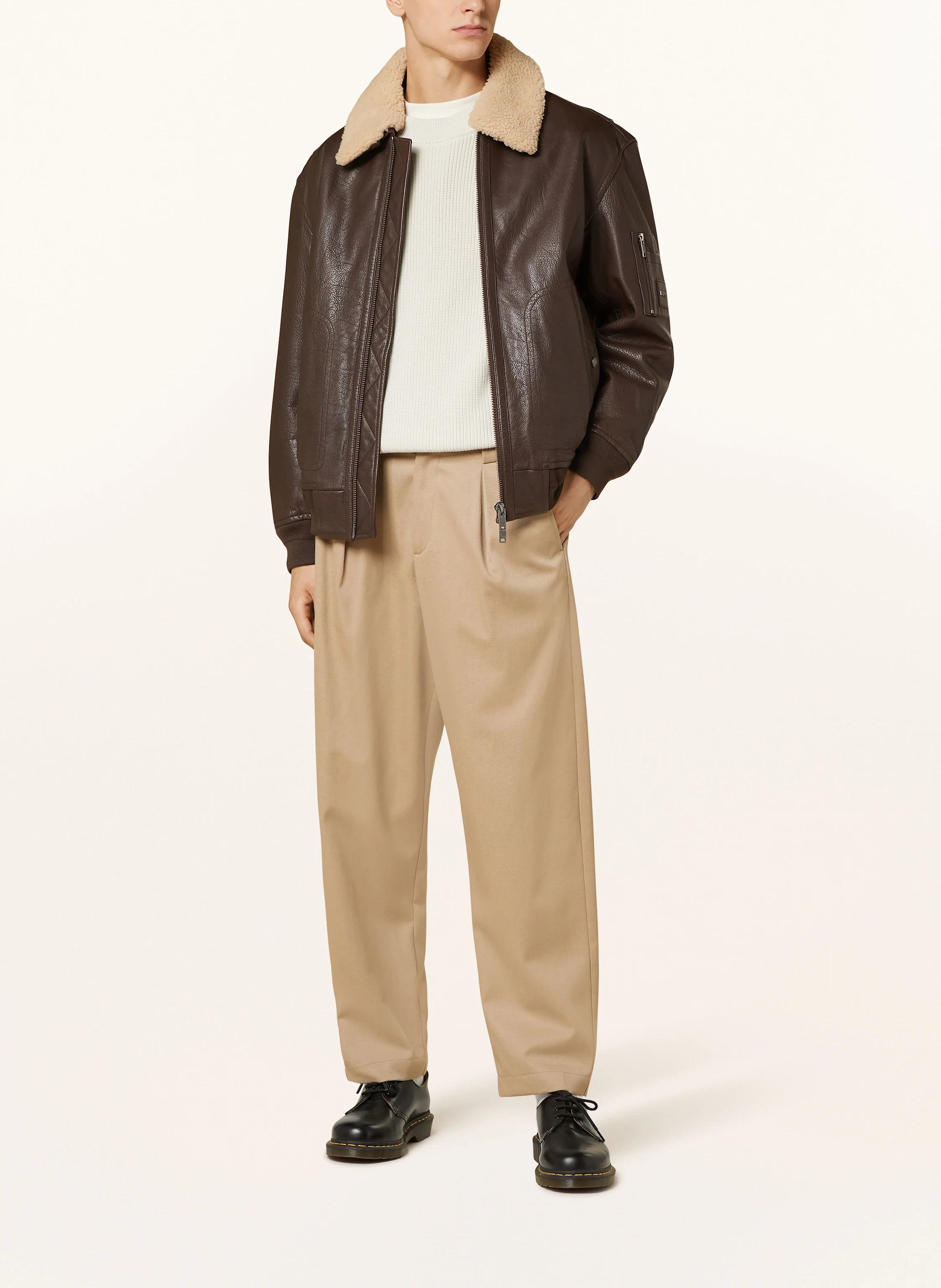 BOSS Lederblouson JOBARK