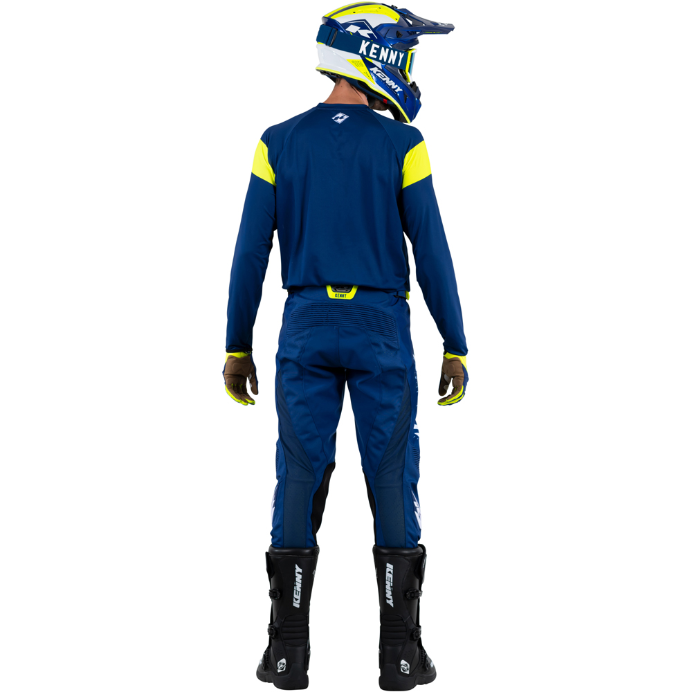 Kenny - Maillot Titanium Solid - 2023 Navy / Jaune