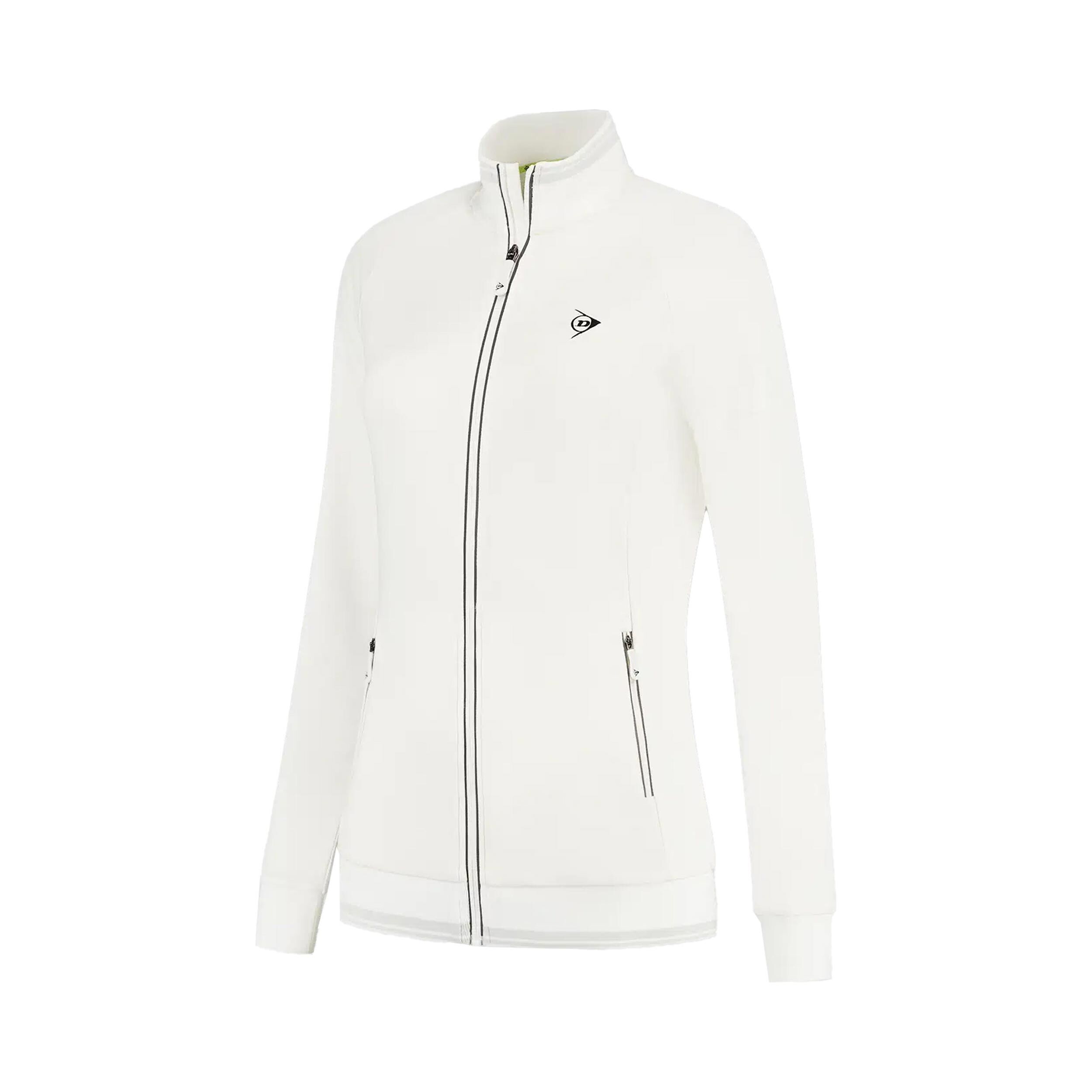 Dunlop Club Knitted Veste De Survêtement Filles - Blanc
