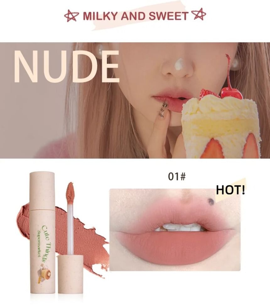 FLORTTE - Matte Lip Cream - 3 kleuren (1-3)