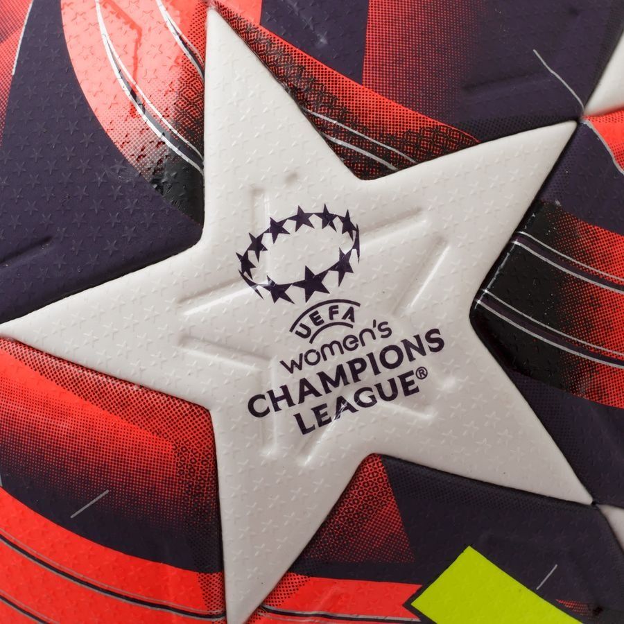 adidas Ballon Champions League 2024/25 Pro Ballon de Match Femme - Violet/Rouge/Blanc/Jaune
