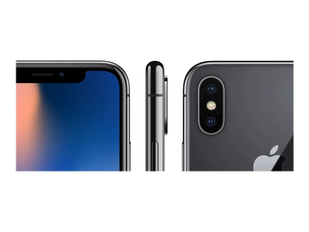 [OUTLET] - Apple iPhone X - 4G smartphone / Intern hukommelse 64 GB - OLED-skærm - 5.8