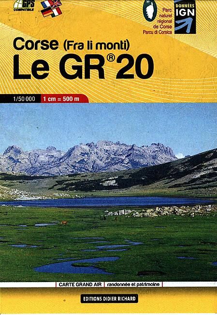 DIDIER RICHARD - MINI CORSE GR20 1 50 000 E DIDIER RICHARD
