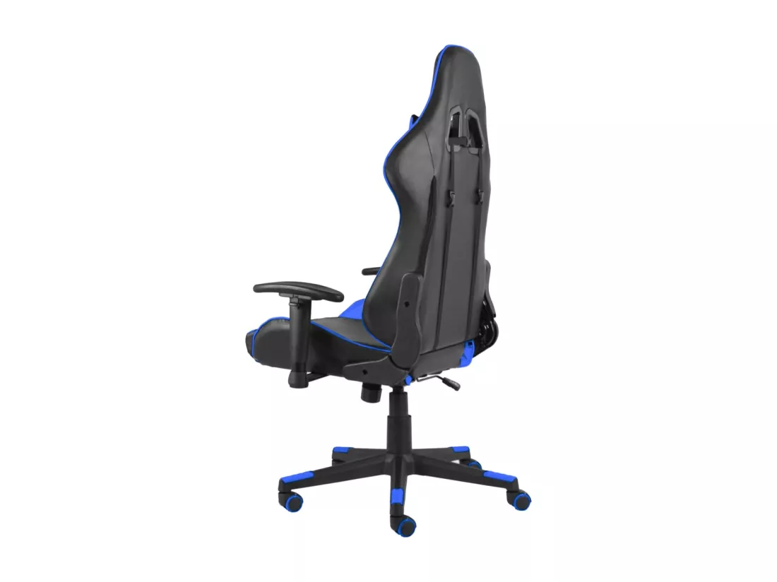Chaise de jeu pivotante Bleu PVC
