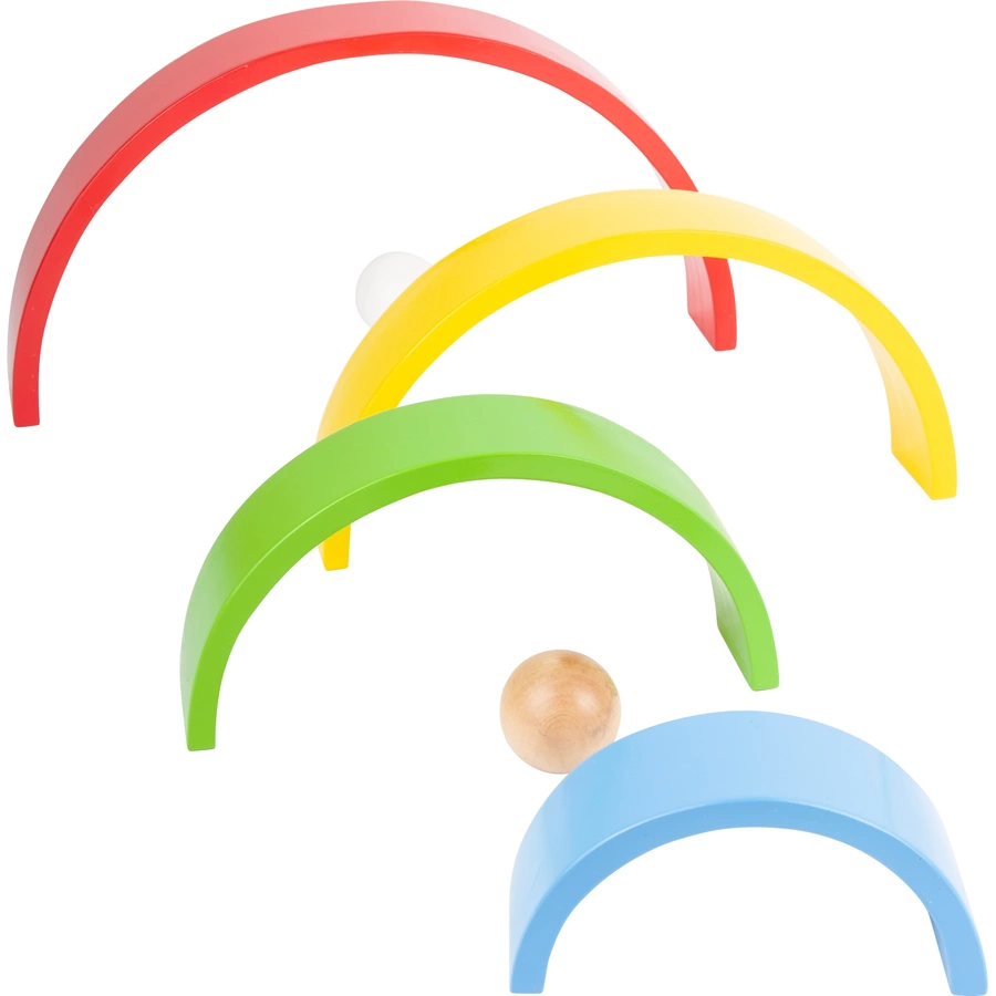 small foot® Holzbausteine Regenbogen XL