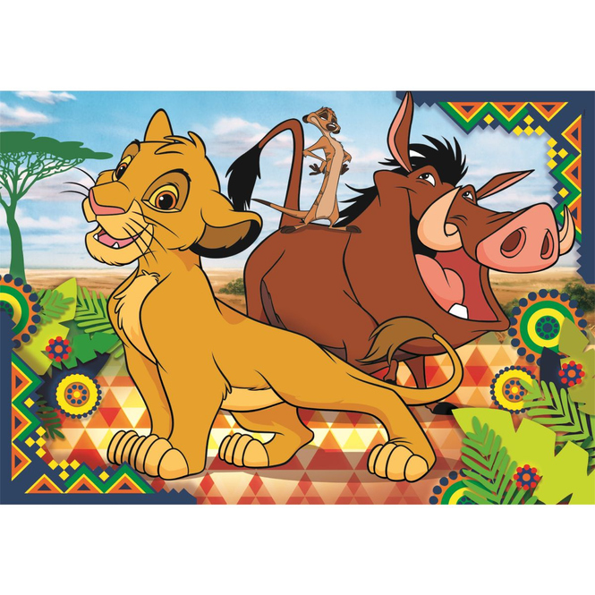 Disney Classics - König der Löwen - Puzzleset - 2 x 60 Teile