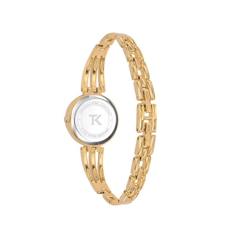 Montre Trendy Kiss en Acier Femme Doré