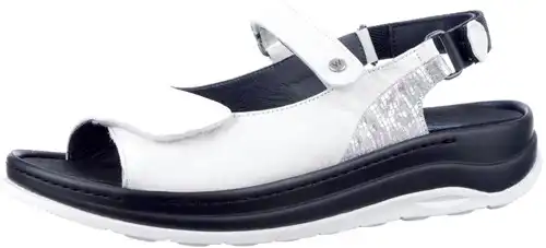 Wolky wit combi 0335020 - maat 37 sandaal wit combi - maat 37 Calandschoen