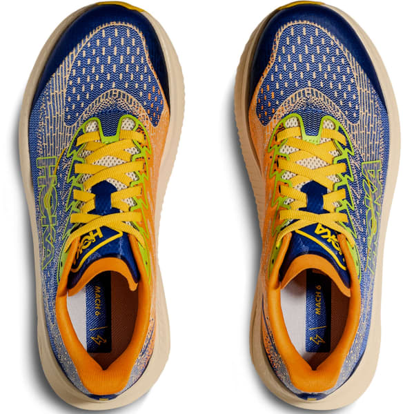 Chaussure running HOKA ONE ONE MACH 6 YOUTH ULTRAMARINE / ELECTRIC TANGERINE