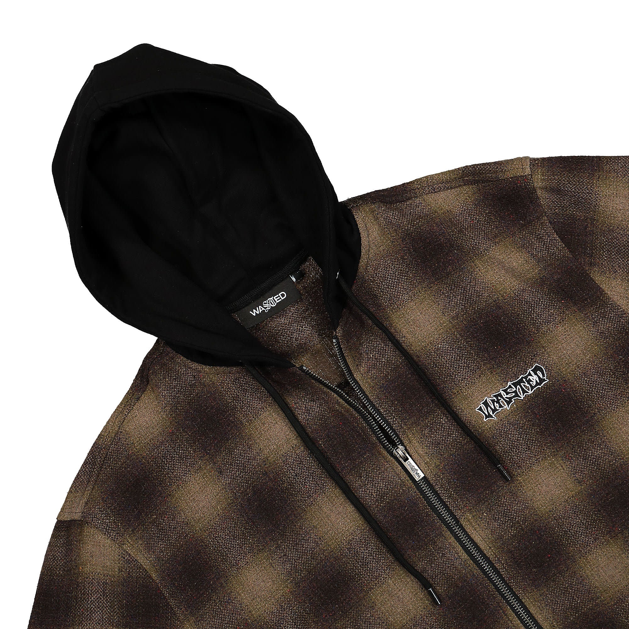 Wasted Paris<br>Shadow Plaid Method Shirt