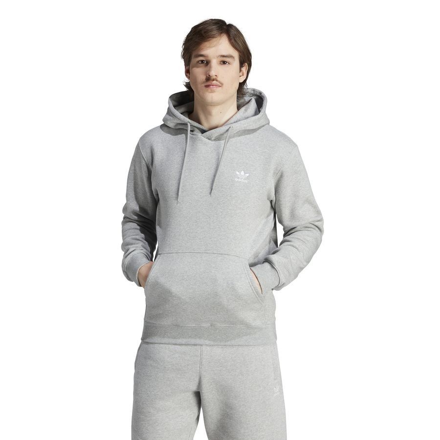 adidas Originals Sweat à Capuche Essentials Trefoil - Gris