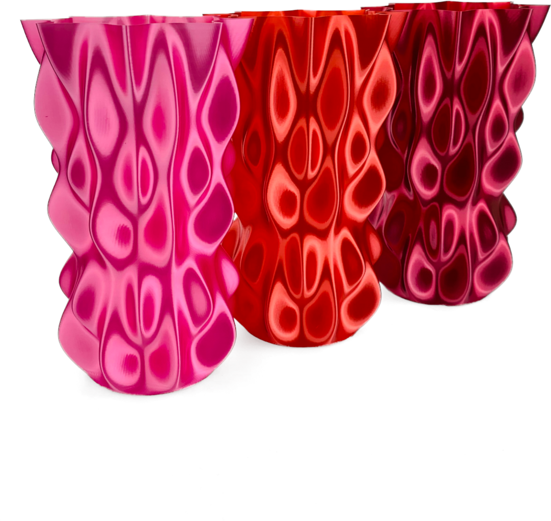 Fiberlogy  FiberSilk Metallic Red, 1,75 mm (850 g)    Ästhetisches Metallic Filament in Rot