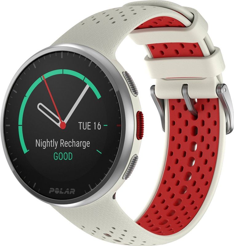 Polar Pacer Pro - Geavanceerd GPS Hardloophorloge - Snow White - Maten S-L