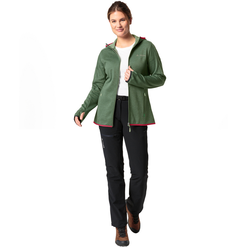 Vaude Damen Valsorda Fleece Hoodie Jacke