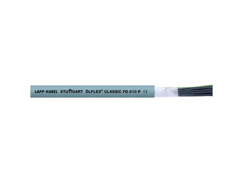 LAPP 26382/50 Slæbekædekabel ÖLFLEX® CLASSIC FD 810 P 5 G 4 mm² Grå 50 m