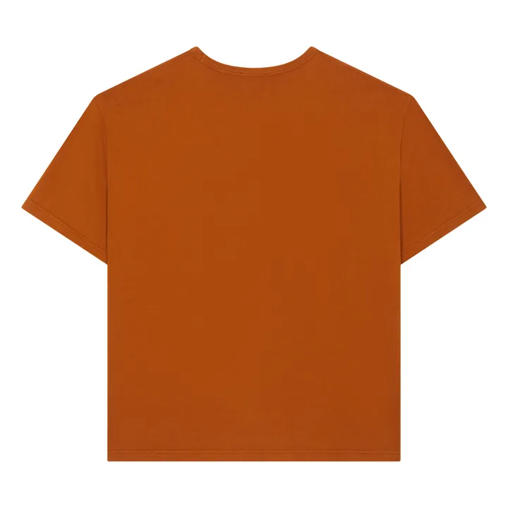 SMALLABLE BASICS T-Shirt Oversize Homme Coton Bio | Noisette
