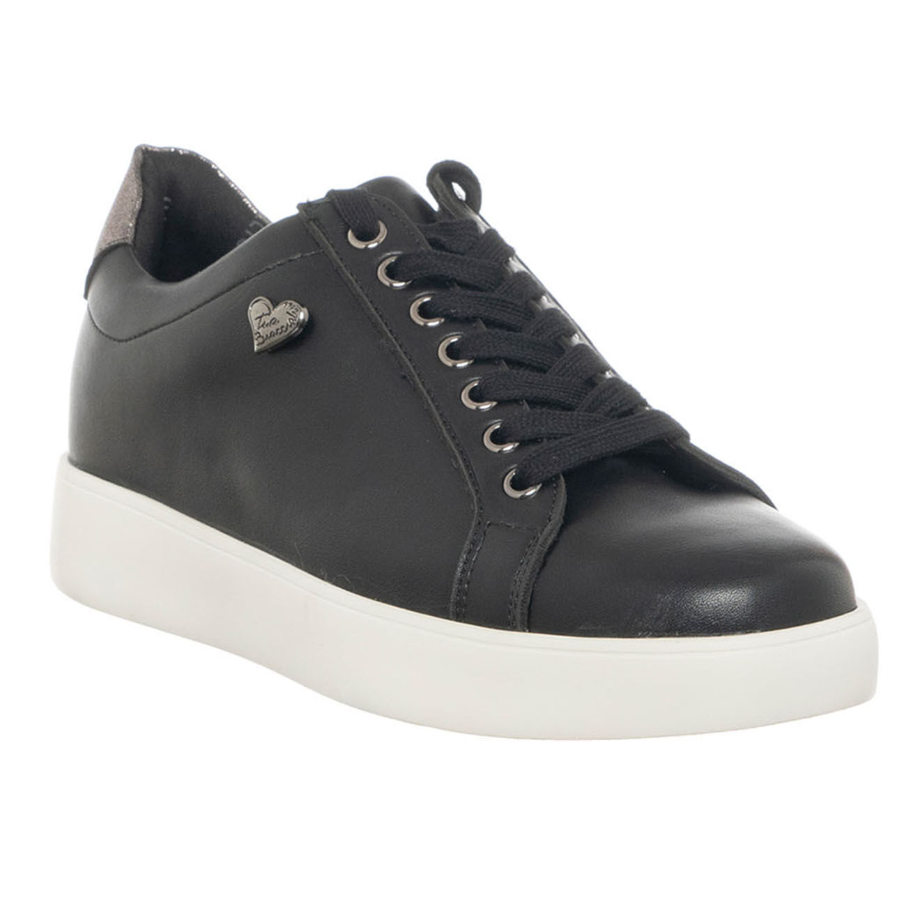 Tua By Braccialini Sneakers en Cuir Cali noir/anthracite